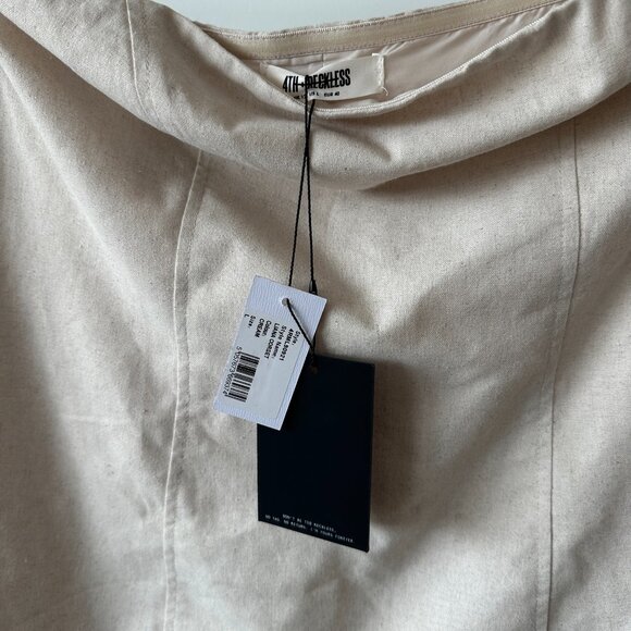 4th & Reckless Cream Linen Liana Corset - Picture 6 of 6